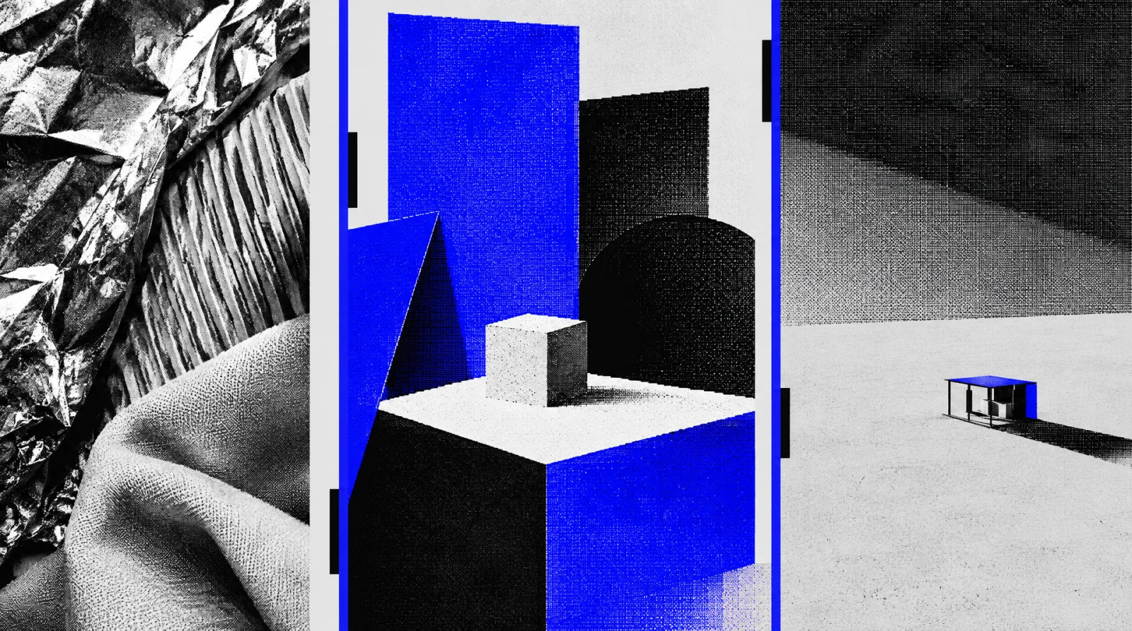 Three distinct visual setups show contrasting moodboard routes side by side.